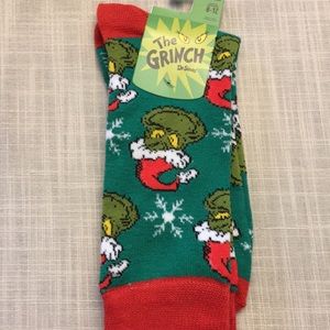 Grinch socks